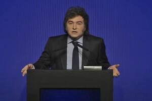 El presidente Javier Milei en Endeavor