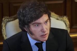 El presidente Javier Milei en diálogo con Luis Majul para La Cornisa (LN+)