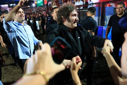 El presidente Javier Milei en el Festival de Jesús María