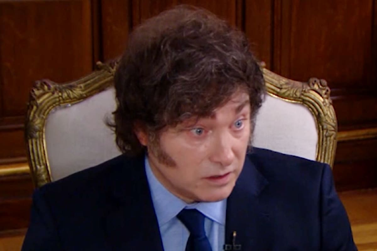Javier Milei minimizó la pelea con Manes, atacó a Clarín y habló del escándalo de $LIBRA