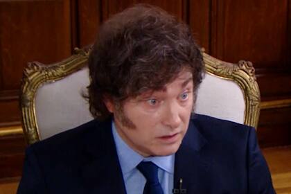 El presidente Javier Milei brindó una entrevista a LN+