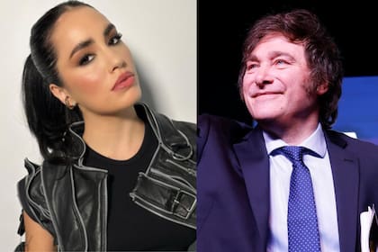 El presidente Javier Milei en varias oportunidades se refirió a la actriz y cantante lo cual despertó varias polémicas