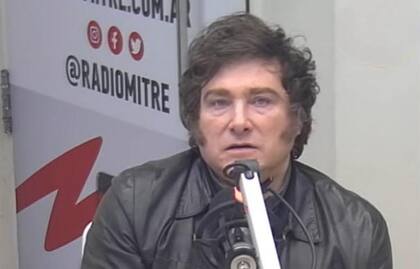 El presidente Javier Milei entrevistado en Radio Mitre