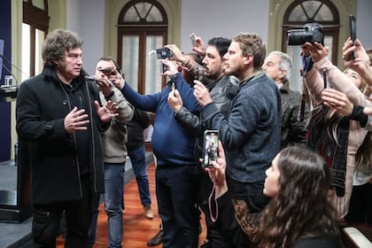 El presidente Javier Milei intensificó sus ataques a los periodistas en los últimos meses