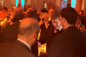El baile de Milei en una gala de la comunidad judía durante su visita a Estados Unidos