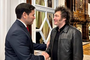 El Presidente Javier Milei recibió en Casa Rosada al senador republicano de los Estados Unidos, Marco Rubio