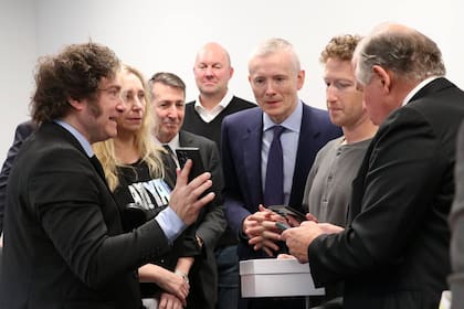 El presidente Javier Milei se reunió con el CEO de Meta, Mark Zuckerberg, en las oficinas de la compañía en Menlo Park, California