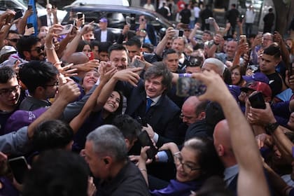 El presidente Javier Milei viajó a Mendoza para apoyar a Petri