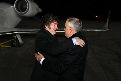 El presidente Javier Milei y el gobernador de Tucumán, Osvaldo Jaldo, el año pasado, en la provincia