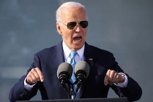 El presidente Joe Biden durante un evento sobre su agenda Investigaciones en Estados Unidos, el martes 29 de octubre de 2024, en Baltimore. (AP Foto/Daniel Kucin Jr.)