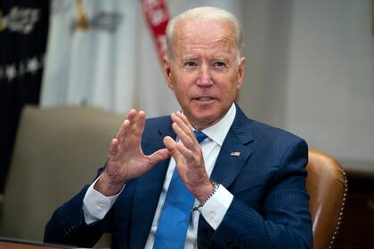 El presidente Joe Biden en la Casa Blanca en Washington 