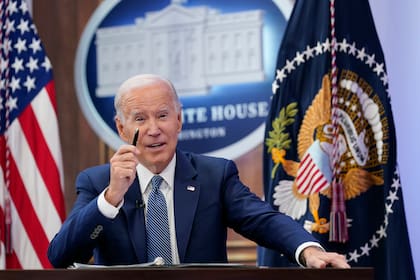 El presidente Joe Biden en un evento en la Casa Blanca en Washington