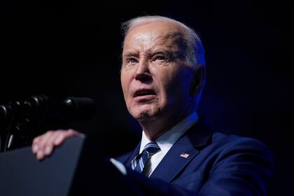 El presidente Joe Biden, en un evento en Syracuse, Nueva York, el 25 de abril de 2024. (Foto AP /Evan Vucci)