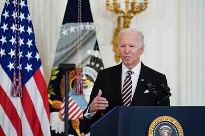 El presidente Joe Biden habla en la Casa Blanca (Archivo)