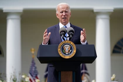 El presidente Joe Biden, la semana pasada en la Casa Blanca.