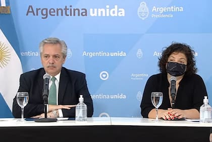 El 25 de abril, el presidente Alberto Fernández y la ministra Carla Vizzotti presentaron la Estrategia Nacional de Salud Mental