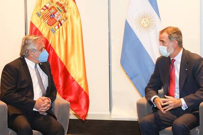 El Presidente mantuvo una audiencia con el Rey de España, Felipe VI