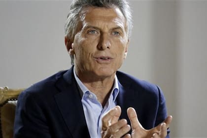 El presidente Mauricio Macri