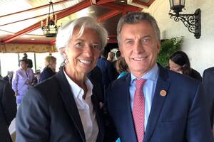 La reunión de Macri con Lagarde al final fue un cruce informal