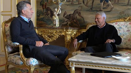 El presidente Mauricio Macri se reunió esta mañana con el ex mandatario español Felipe González