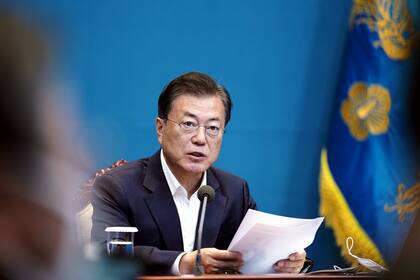 El presidente Moon Jae-in ha sido elogiado en todo el mundo por su gestión de la crisis en Corea del Sur