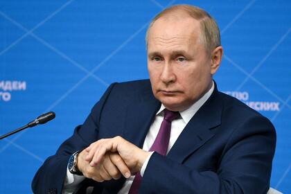 El presidente ruso, Vladimir Putin (Alexey Maishev, Sputnik, Kremlin Pool Photo via AP)