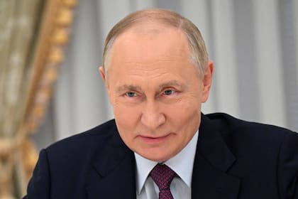 El presidente ruso Vladimir Putin en el Kremlin