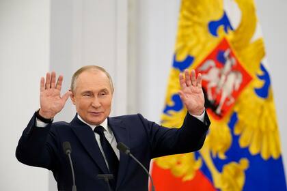 El presidente ruso, Vladimir Putin, en Moscú. (AP Photo/Alexander Zemlianichenko)