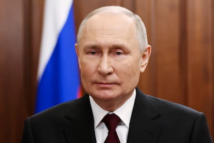 El presidente ruso Vladimir Putin en Moscú el 18 de diciembre de 2023.