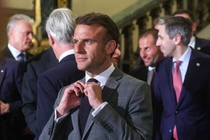 El presidente francés, Emmanuel Macron