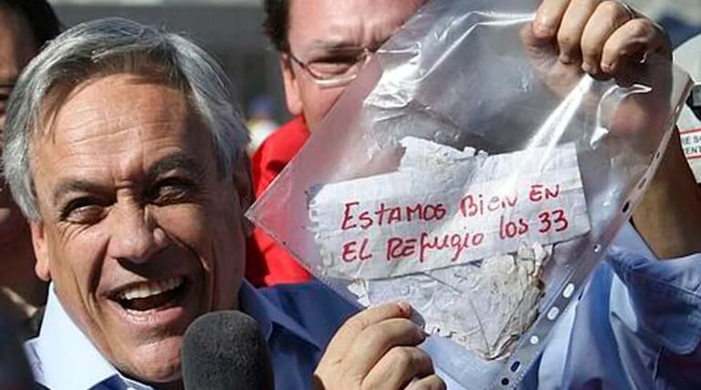 El rescate de los 33 mineros: uno de los momentos más críticos de Piñera como presidente de Chile
