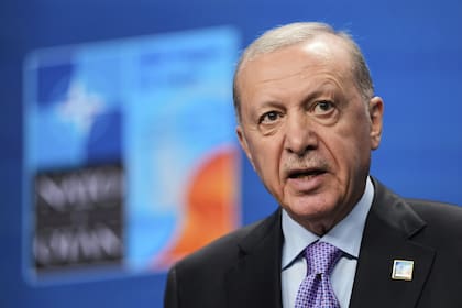 El presidente turco, Recep Tayyip Erdogan, el mes pasado