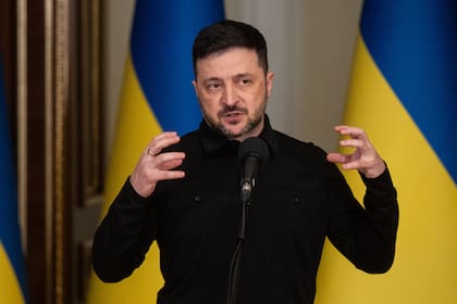 El presidente ucraniano Volodimir Zelensky