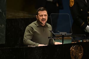 Zelensky, en la ONU: "Los terroristas no tienen derecho a poseer armas nucleares”