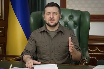 El presidente ucraniano Volodymyr Zelensky