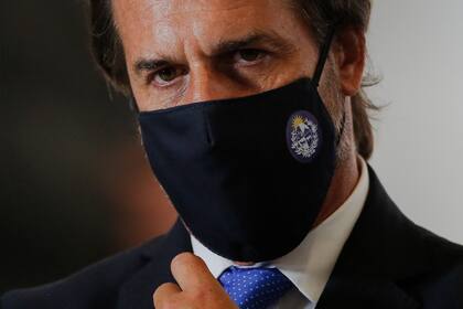 El presidente uruguayo Luis Lacalle Pou