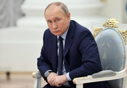 El presidente Vladimir Putin, en el Kremlin. (Photo by Mikhail Tereshchenko / Sputnik / AFP)