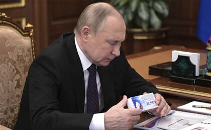 El presidente Vladimir Putin. Europa Press/Contacto/Mikhail Klimentyev/Kremlin P