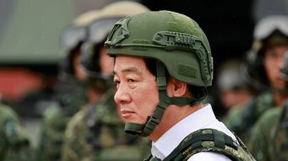 El presidente William Lai sostiene que China planea "anexionar" Taiwán.