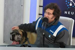 El Presidente y su perro Conan