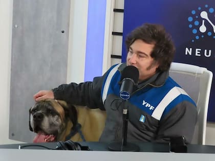 El Presidente y su perro Conan