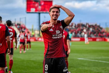 El préstamo de Panichelli en Mirandés fue la mejor decisión de su carrera