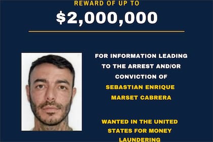 El presunto narcotraficante uruguayo fue objeto de una recompensa de US$2 millones publicada por las autoridades de EE.UU.