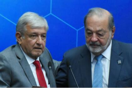 El primer acercamiento entre AMLO y Slim en torno al acuerdo para la producción de estas vacunas tuvo lugar en la visita que el presidente hizo a EE.UU. para reunirse con Donald Trump