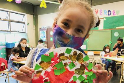 El primer día de la vuelta al jardín