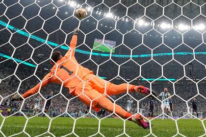 El primer gol de la Argentina ante Croacia, en las semifinales de Qatar 2022: de penal, anotado por Leo Messi 