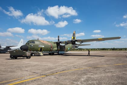 El Hércules hoy en la I Brigada Aérea de El Palomar