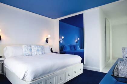 Habitación en el primer hotel con reservas mediante NFTs