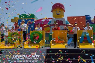 Primer Legoland de China abre sus puertas a visitantes en Shanghái