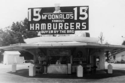 El primer local de McDonald´s